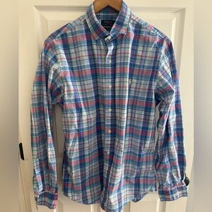 Polo by Ralph Lauren Men's Multicolor Plaid Shirt LARGE